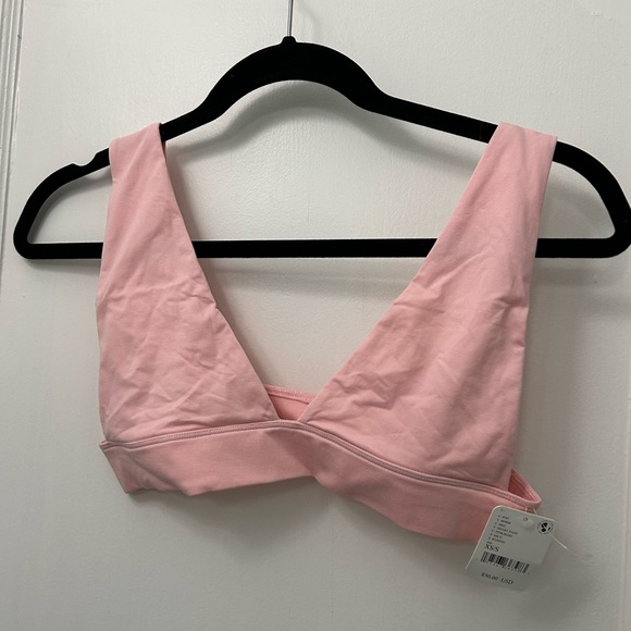 NWT Free People Plunge Bralette Heart Haze - Picture 3 of 4